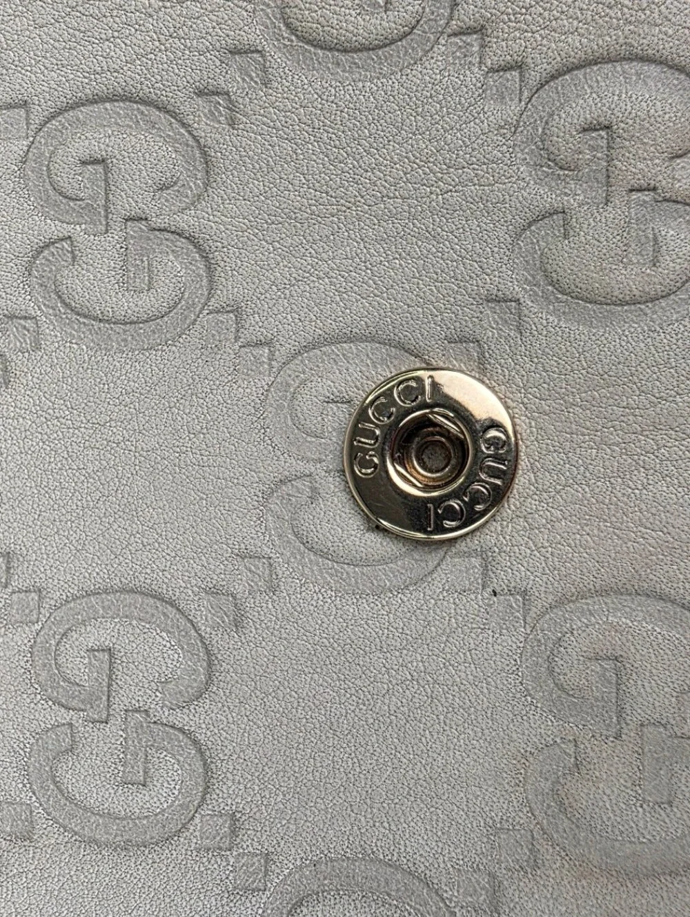 Gucci Guccissima Bow Signature Wallet Ivory - Picture 9 of 16